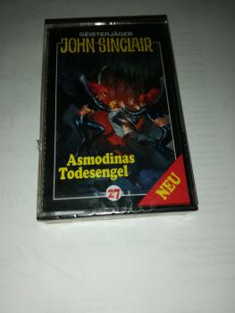 Geisterjäger John Sinclair Black Edition Folge 27 Asmodinas Todesengel 5-fach Schwarz geschraubt  Schwarz mit Weißen Druck MC 1242 SPV Originalverpackt